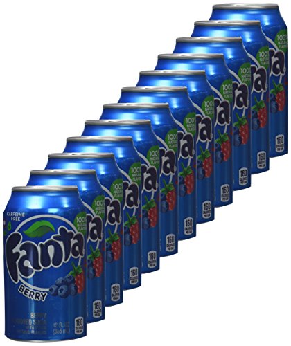 Fanta Berry - Paquete de 12 x 355 ml - Total: 4260 ml