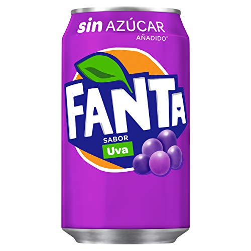Fanta Uva Zero Azúcar Lata - 330 ml
