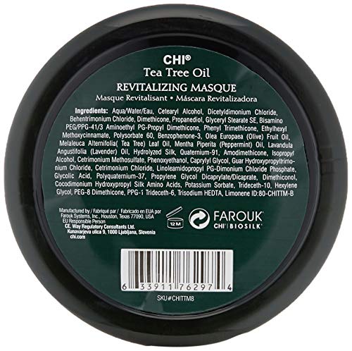 Farouk Chi Mascarilla Capilar de Árbol de Té - 237 ml