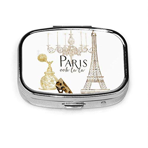 Fashion Pill Box Storage Bag Pocket Or Easy to Use Pillcase Bag Storage Bag 1-Paris-ooh-la-la-Fashion-Eiffel-Tower-Chandelier-Perfume-Bottle