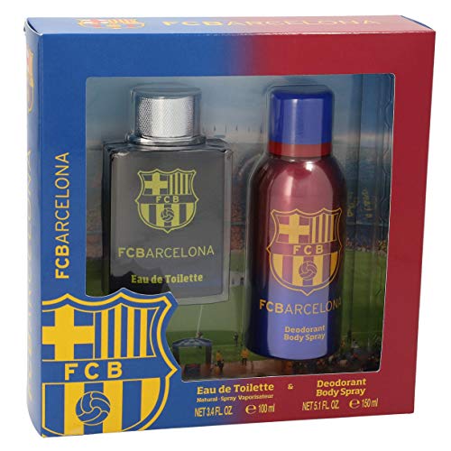 FC BARCELONA pack colonia 100 ml + desodorante spray 150 ml
