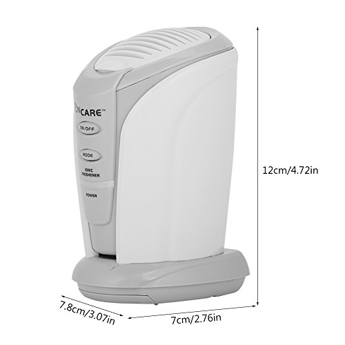 Fdit - Generador de ozono para frigorífico, esterilizador, portátil, conservación, armario zapatero, desodorante, purificador de aire