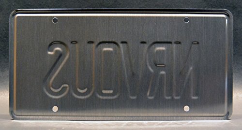 Ferris Bueller's Day Off | NRVOUS | Stamped License Plate