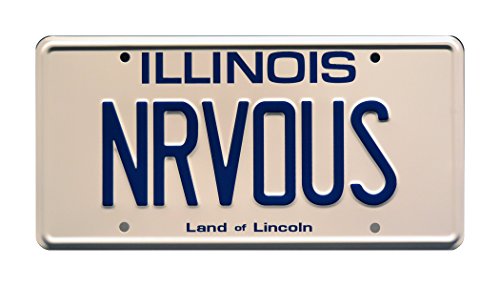Ferris Bueller's Day Off | NRVOUS | Stamped License Plate