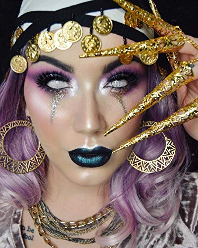 FESHFEN Pelucas Bob Cortas Pelo Natural Onduladas Ombre Lila a Rosa Claro, 45 cm Short Bob Wig Cosplay Parte Halloween Pelucas Mujer Niña Peluca Sintética Curly Wavy Wigs