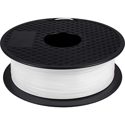 Filamento PLA 1.75 mm, GIANTARM Impresora 3D PLA Filamento 1kg Spool, Blanco…