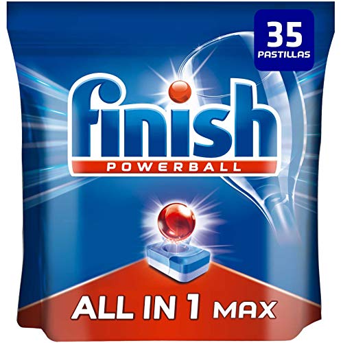 Finish Powerball All in 1 Max - Pastillas para el lavavajillas todo en 1-35 pastillas