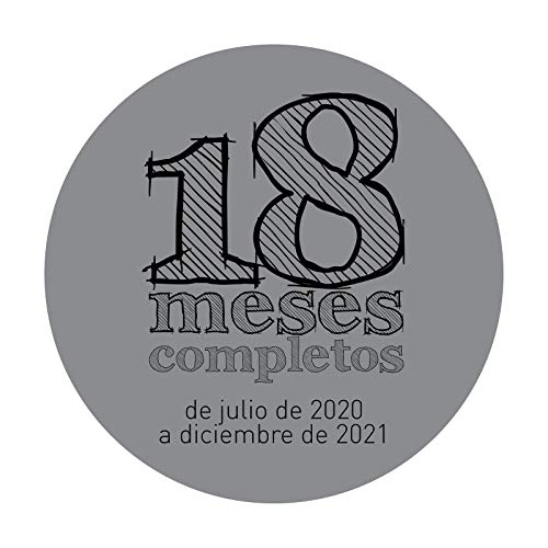 Finocam - Agenda 18 Meses 2020-2021 E10-155x212 Semana Vista Apaisada Espiral Negra Español