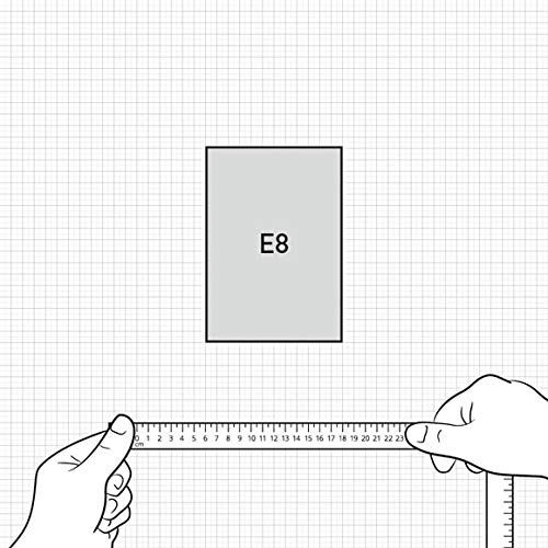 Finocam - Agenda Curso 2020-2021 E8, 120 x 171 Semana Vista Apaisada Espir Label, Negro, Español