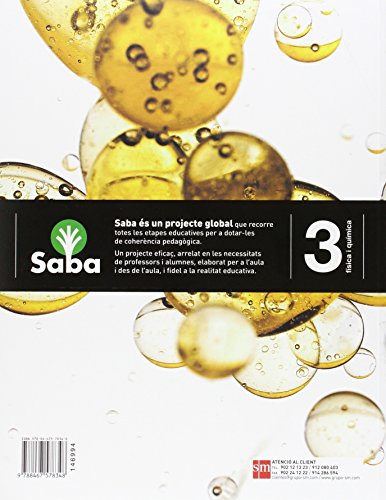 Física i química. 3 ESO. Saba - 9788467578348