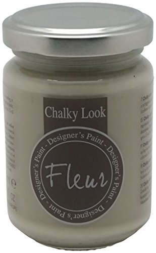 Fleur Paint 12011 - Pintura mineral (base agua, 130 ml) color mr grey