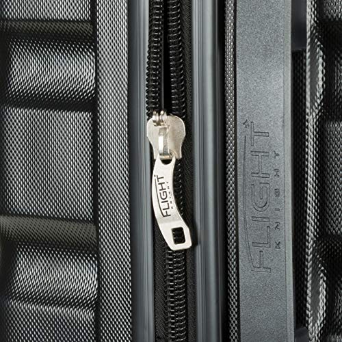 Flight Knight Maleta De Mano 55x35x20 cm Compatible con Vueiling, Iberia, RyanAir, Easyjet, Air Nostrum, Air Europa Entre Muchas Otras! Maleta Cabina 4 Ruedas ABS Maleta Trolley Ligera