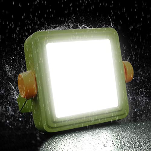 Foco Proyector LED Portátil GOSUN, Luz de Trabajo Recargable para Exteriores de 10W con Batería de 8800mAh y Indicadora, 5 Modos, Foco para Acampamento, Trabajo, Reparación de Automóvil