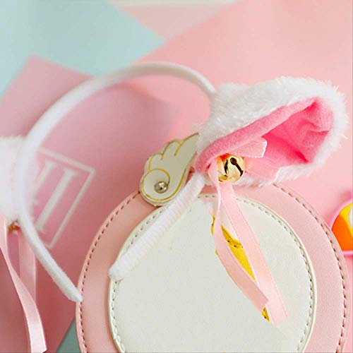 FOEAQ tocados Mujeres Lindos Accesorios De Pelo Moda Chica Zorro Gato Orejas Cabeza Bandas Encantadora Simpática Noche Fiesta Club Bar Clip Hairband Blanco