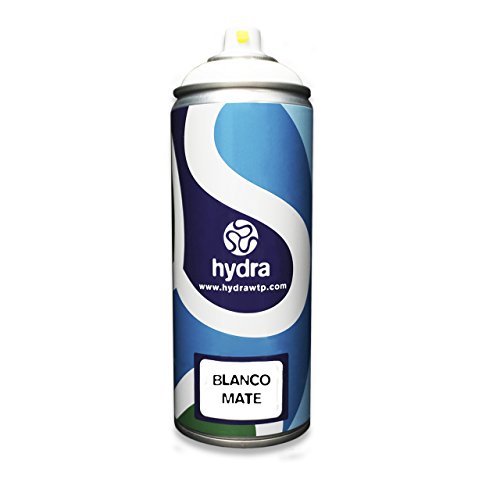 Fondo Base Pintura Blanco Mate HIDROIMPRESION Hydrographic AERSOSOL Water Transfer Printing HIDROGRAFIA - Hydra - 400 ml