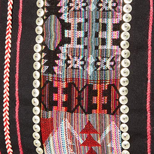 For Time Shopping Hindú, Bolso shopper étnico para Mujer, Multicolor, 36x45x13 cm