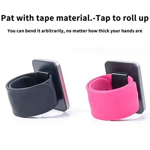 Fransande - Pulsera magnética ajustable para salón de peluquería, color negro