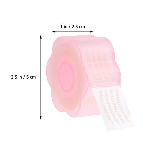 FRCOLOR 3 Rollos / 1080 Piezas Ultra Invisible Cinta Adhesiva para Párpados Doble Tira de Levantamiento de Párpados Levantamiento Instantáneo de Párpados Decoración de Ojos Grandes Falsos