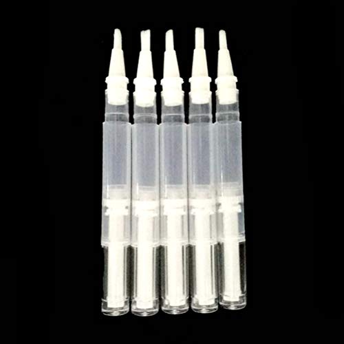 Frcolor 6 unids 3 ml Plumas de Torsión Transparente Pluma de Aceite de Uñas Vacía Envase Cosmético Brillo de Labios Aplicadores Crecimiento de Pestañas Líquido Tubo con punta de Pincel