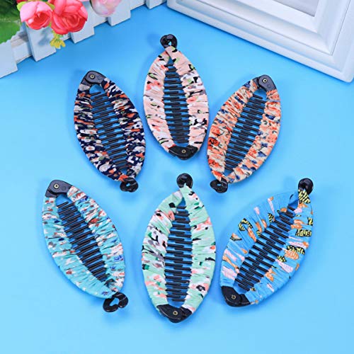 Frcolor - Juego de 6 Pinzas de Pelo para Mujer, diseño Floral