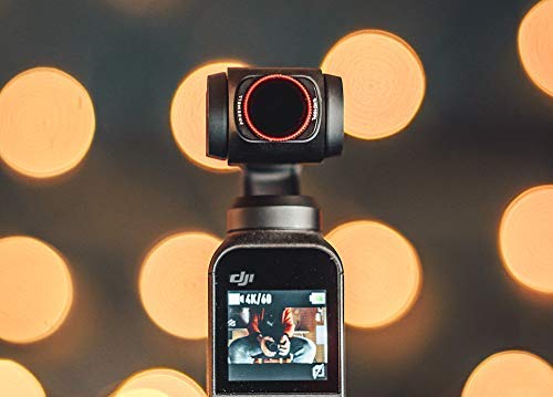 Freewell Standard Day - Serie 4K - 4Pack ND4, ND8, ND16, CPL Filtros de Lentes de Cámara Compatibles con dji Osmo Pocket