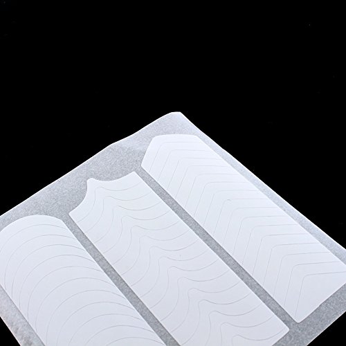 French Nails - Accesorio de adhesivo de guía de forma francesa para Nail Art Tips 50 Pack