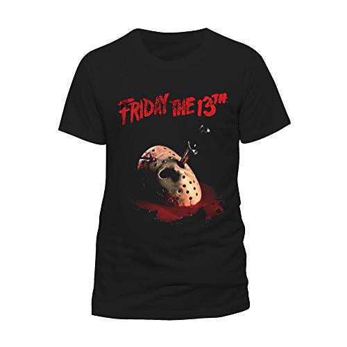 Friday The 13th Viernes 13 - Camiseta diseño Dagger para Adultos Unisex (XL) (Negro)