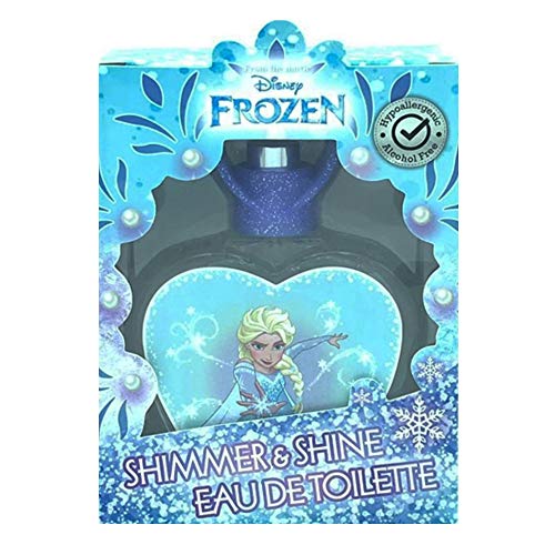 Frozen Elsa Disney Perfume EDT ml. 50 Eau de Toilette con pegatinas idea regalo