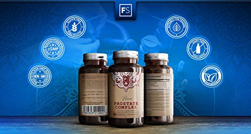 FS Formula para la Prostata 90 Capsulas Veganas | Con Serenoa Repens para Apoyar la Salud de los Hombres | Incluye 8 Ingredientes: Saw Palmetto, Hoja de Ortiga, Semilla de Calabaza y Zinc | Sin OGM