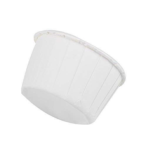 FTVOGUE 100 UNIDS Baking Cups Cupcake Liners, Round Cake Baking Cups Muffin Moldes para Bodas de Fiesta, Decoración de Cumpleaños(01)