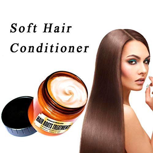 Fulltime (TM) Advanced Molecular Hair Roots Treatment, Keratina Tratamiento para el cabello Mascarilla Acondicionador nutritivo, Reparaciones Daños Cabello Raíz del cabello (B)