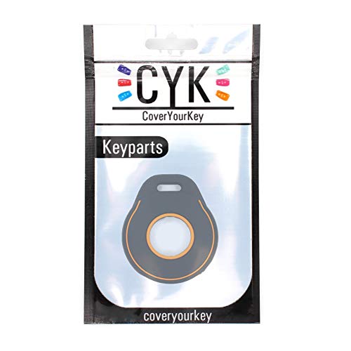 Funda de silicona para llave de motocicleta HAA de Keyless Go, llave de vehículo negro, naranja