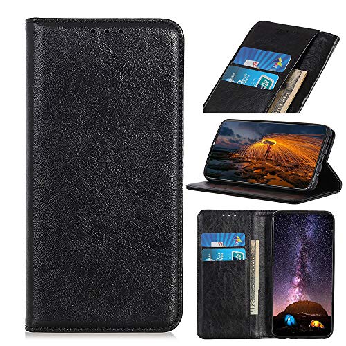 Funda para Umidigi S5 Pro, Funda Móvil Umidigi S5 Pro, Estuche con Billetera Plegable, Magnético Carcasa para Umidigi S5 Pro, Negro