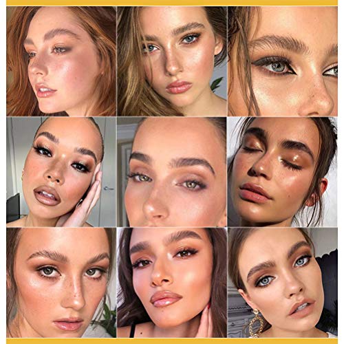 FuYouTa Jabón de cejas Jabón en gel para cejas Jabón de cejas 3D con cepillo Jabón para cejas Jabón de cejas de larga duración