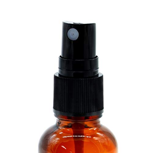 FWT 5 PCS Recargable envases cosméticos Valor 30 Ml de Vidrio ámbar Botellas del Aerosol de los aceites Esenciales, perfumes