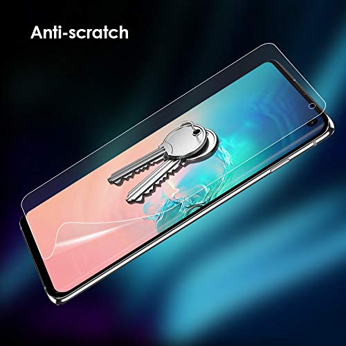 G-Color Galaxy S10 Protector de Pantalla, [2 Piezas][[Alta Definición y Sensibilidad][Sin Burbujas] TPU, Protector de Pantalla para Samsung Galaxy S10