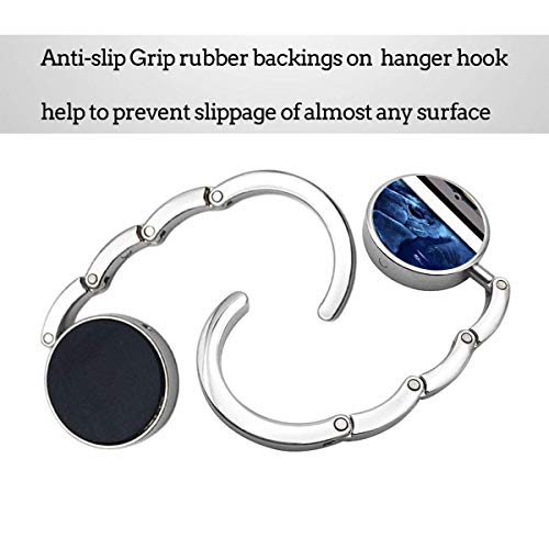 Gancho Plegable del Monedero de la Percha del Bolso, pitón Serpiente de Cascabel