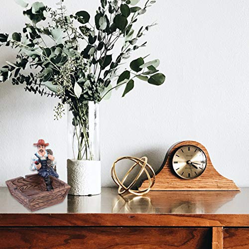 Garneck Ceniceros Divertidos Marineros Ceniceros Fumadores Ceniceros Decoraciones Art Deco Creativas para Sala de Estar Oficina (Patrón de Paleta)