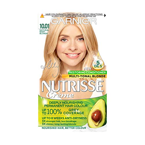 Garnier Nutrisse 10.01 - Tinte para el cabello permanente, Baby Blonde