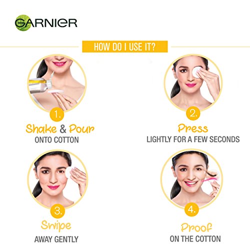 Garnier Skin Naturals - Limpiador micelar de agua bifásico, 125 ml, India