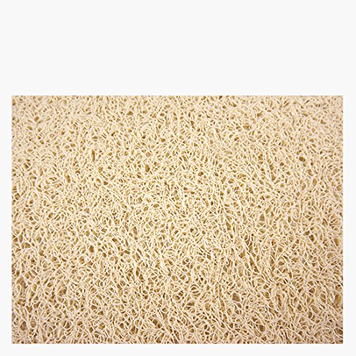 Gato inodoro Alfombrilla Antideslizante Forro Unterlage Alimentos Alfombra Süße Pfote para gatos mascotas Forro Esterilla diferentes colores 40 cm × 30 cm