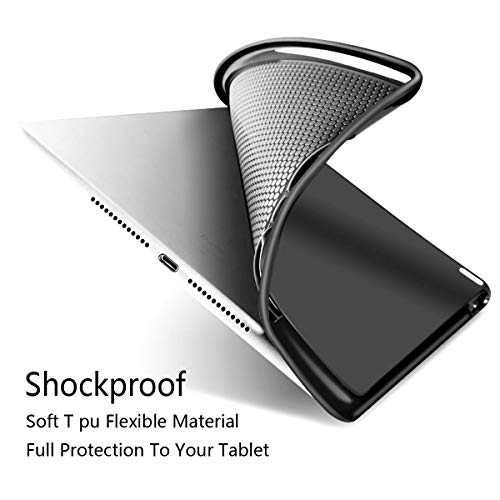 Gears Mechanical Technics - Carcasa de metal para iPad mini 2017 iPad air1, diseño abstracto de metal, muy protector pero delgado y práctico soporte magnético + funda para reposo/activación