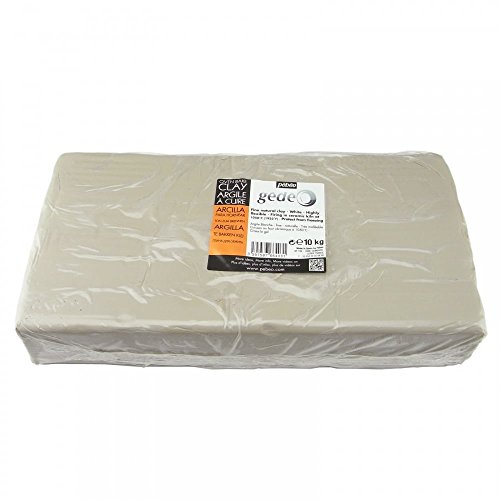 Gedeo - Arcilla para Hornear (10 kg), Color Blanco