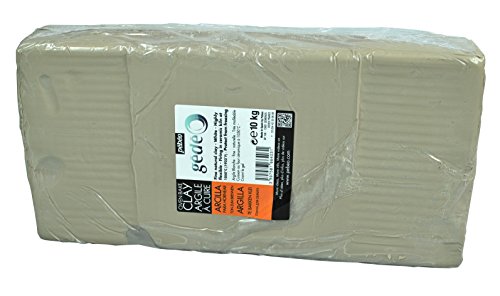 Gedeo - Arcilla para Hornear (10 kg), Color Blanco