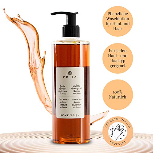 GEL-CHAMPÚ REVITALIZANTE PRIJA 380 ml