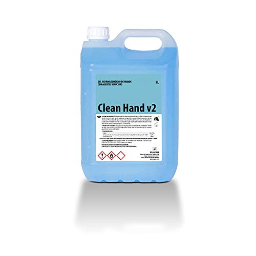 Gel de manos CLEAN HAND de 5 Litros. Para la limpieza exhaustiva y profunda de manos.