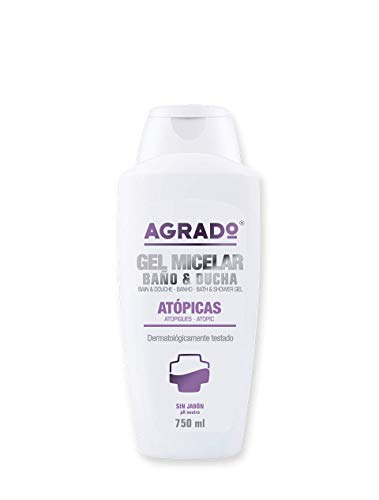 Gel piel atópica Gel Micelar de Baño y Ducha Pieles Atópicas Sin Jabón 750 ml Agrado