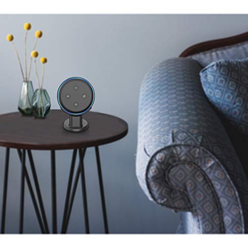 Gelink Soporte Eco Dot (3.ª Generación) Accesorios de Soporte de Escritorio de Montaje Estuche Eco Dot (Negro)