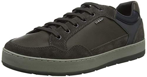 Geox U ARIAM B, Zapatillas para Hombre, Marrón (Mud C6372), 46 EU