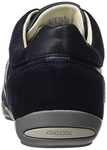 Geox U Wells C, Zapatillas para Hombre, Azul (Dark Navy), 41 EU